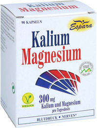 Espara Kalium Magnesium Kapseln vegan glutenfrei laktosefrei 90 Stück – Bild 1 von 2