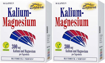 Espara Kalium Magnesium Mineralstoff-Komplex Kapseln vegan glutenfrei laktosefrei – Bild 1 von 1