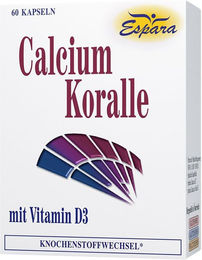 Espara Korallen Calcium Algenkalk Sango Kapseln glutenfrei und laktosefrei – Bild 1 von 1
