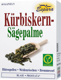 Espara Kürbiskern-Sägepalme Kräuter-Komplex Kapseln vegan 60 Stück – Bild 1 von 1
