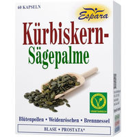 Produktbild von Espara Kürbiskern-Sägepalme Kräuter-Komplex Kapseln vegan 60 Stück