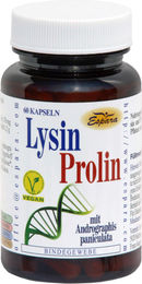 Espara Lysin-Prolin mit Andrographis paniculata vegane Kapseln 60 Stück – Bild 1 von 1