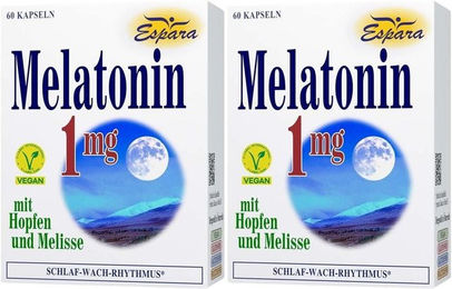 Espara Melatonin 1 mg Kapseln 120 Stück – Bild 1 von 1
