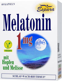 Espara Melatonin 1 mg Kapseln 60 Stück – Bild 1 von 1