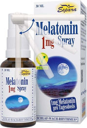Espara Melatonin 1 mg Spray vegan glutenfrei laktosefrei 30 ml – Bild 1 von 1