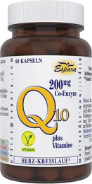 Espara Q10 Ubiquinon 200 mg Kapseln vegan glutenfrei laktosefrei 60 Stück – Bild 1 von 2