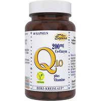 Produktbild von Espara Q10 Ubiquinon 200 mg Kapseln vegan glutenfrei laktosefrei 60 Stück