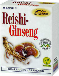 Espara Reishi Ginseng Kapseln 60 Stück – Bild 1 von 1