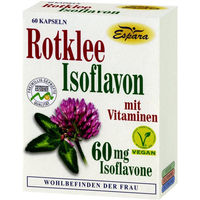 Produktbild von Espara Rotklee Isoflavon Kapseln vegan 60 Stück