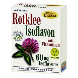 Espara Rotklee Isoflavon Kapseln vegan 60 Stück – Bild 1 von 1