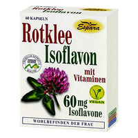 Produktbild von Espara Rotklee Isoflavon Kapseln vegan 60 Stück
