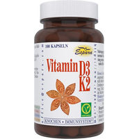 Produktbild von Espara Vitamin D3-K2 Kapseln 800 IE vegan 100 Stück