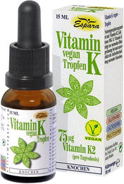 Espara Vitamin K2 MK-7 Tropfen vegan 15 ml – Bild 1 von 2