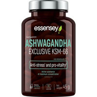Produktbild von Essensey Ashwagandha KSM-66 200 mg 90 Kapseln vegetarisch ohne Zusatzstoffe