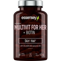 Produktbild von ESSENSEY Beauty-Kollagen-Kombi Multivitamin für Frauen mit Biotin 90 Kapseln
