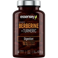 Produktbild von ESSENSEY Berberin und Kurkuma Kapseln mit 300 mg Berberitzenextrakt und 300 mg Kurkuma-Extrakt, 90 Kapseln, vegetarisch