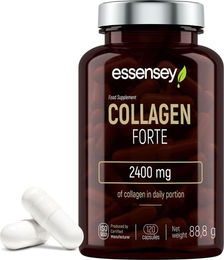 Essensey Collagen Forte Hydrolysiertes Kollagen Typ I 2400 mg 120 Kapseln vegan – Bild 1 von 7