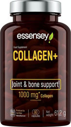 Essensey Collagen+ Hydrolysiertes Kollagen Typ I 1000 mg mit Vitamin C 61 mg 90 Kapseln – Bild 1 von 6