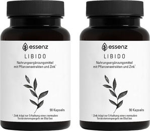 ESSENZ Libido Kapseln für Männer mit Maca, Ashwagandha und Bockshornklee 180 Kapseln – Bild 1 von 2