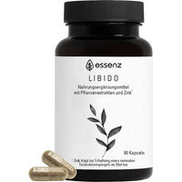 Produktbild von ESSENZ Libido Kapseln für Männer mit Maca, Ashwagandha und Bockshornklee