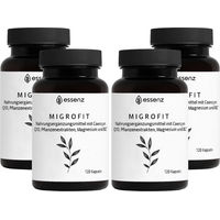 Produktbild von ESSENZ MigroFit Kapseln mit Magnesium Citrat, Vitamin B2 und Q10