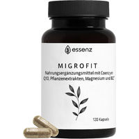 Produktbild von ESSENZ MigroFit Kapseln mit Magnesium Citrat, Vitamin B2 und Q10, 120 Kapseln