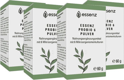 ESSENZ Probio 6 Pulver mit 6 Bakterienstämmen und Inulin laktosefrei glutenfrei ohne Zusatzstoffe – Bild 1 von 2