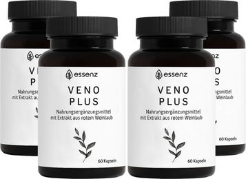 ESSENZ Veno Plus Kapseln mit rotem Weinlaub und Rutin – Bild 1 von 2