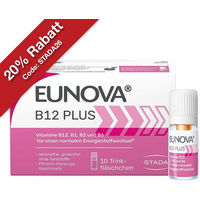 Produktbild von Eunova B12 Plus vegan laktosefrei glutenfrei Flüssigkeit