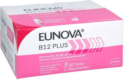 Eunova B12 Plus Vitamin B12 Flüssigkeit vegan laktosefrei glutenfrei 240 ml – Bild 1 von 2