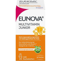 Produktbild von Eunova Junior Lutschtabletten zuckerfrei ohne Zusatzstoffe 100 Stück