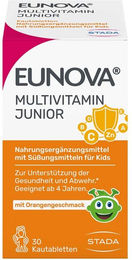 Eunova Junior Multivitamin Lutschtabletten ohne Zusatzstoffe für Kinder Erwachsene und Schwangere & Stillende – Bild 1 von 1