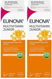 Eunova Junior Multivitamin Sirup für Kinder glutenfrei und laktosefrei – Bild 1 von 1
