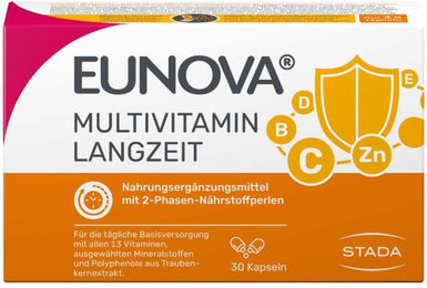 Eunova Langzeit Multivitamine und Mineralstoffe Kapseln – Bild 1 von 1