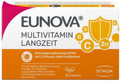 Eunova Langzeit Multivitamine und Mineralstoffe Tabletten 30 Stück – Bild 1 von 1