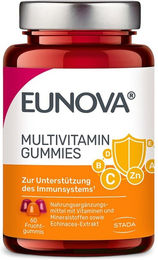 Eunova Multivitamin Gummies ohne Zusatzstoffe für Erwachsene und Kinder 60 Stück – Bild 1 von 3