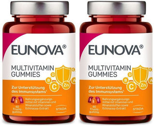 EUNOVA Multivitamin Gummies ohne Zusatzstoffe für Erwachsene und Kinder 60 Stück – Bild 1 von 1