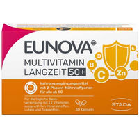 Produktbild von Eunova Multivitamin Langzeit 50+ Kapseln für Senioren