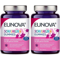 Produktbild von EUNOVA Schulhelden Multivitamin Gummis für Kinder ohne Zusatzstoffe