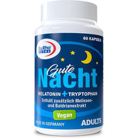 Produktbild von EuRho Vital Gute Nacht Kapseln mit Melatonin und L-Tryptophan 60 Stück