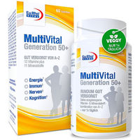 Produktbild von EuRho Vital MultiVital Generation 50+ Tabletten für Senioren, Männer und Frauen