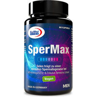 Produktbild von EuRho Vital SperMax Kapseln mit Selen und Zink vegan ohne Zusatzstoffe