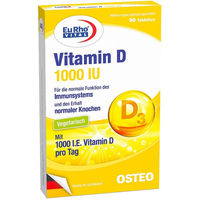 Produktbild von EuRho Vital Vitamin D 1000 IU Tabletten 90 Stück