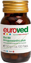 euroved Bai 50 Arogyawardini plus Kräuter-Komplex Tabletten – Bild 1 von 2