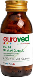 euroved Bai 91 Shallaki Guggulu mit Boswellia Weihrauch vegan Kapseln – Bild 1 von 2