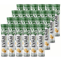 Produktbild von EVÄM Magnesium und Vitamin B-Komplex Brausetabletten vegan zuckerfrei glutenfrei laktosefrei für Erwachsene und Sportler 24er Pack