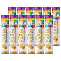 Produktbild von EVÄM Multivitamin und Mineralien Brausetabletten vegan zuckerfrei glutenfrei laktosefrei
