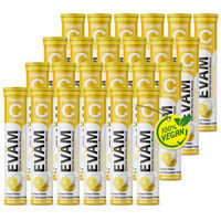 Produktbild von EVÄM Vitamin C Brausetabletten vegan glutenfrei laktosefrei 24 Stück