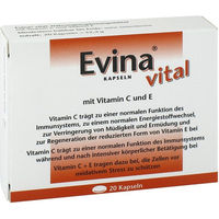 Produktbild von Evina vital Ascorbinsäure Kapseln von Rodisma-Med Pharma GmbH