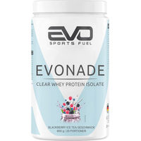 Produktbild von EVO SPORTS FUEL EVONADE Blackberry Ice Tea zuckerfrei laktosefrei vegetarisch